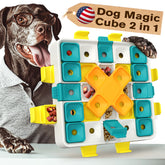 KADTC U.S. Brand & Design Level 2 in 1 Advanced Dog Puzzle Toy for Small/Medium/Large Smart Dogs Interactive Brain Stimulating Puppy Mental Stimulation Games Cognitive Training Intelligence Toys